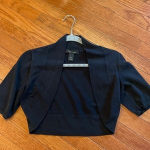 EUC WHBM black bolero sweater